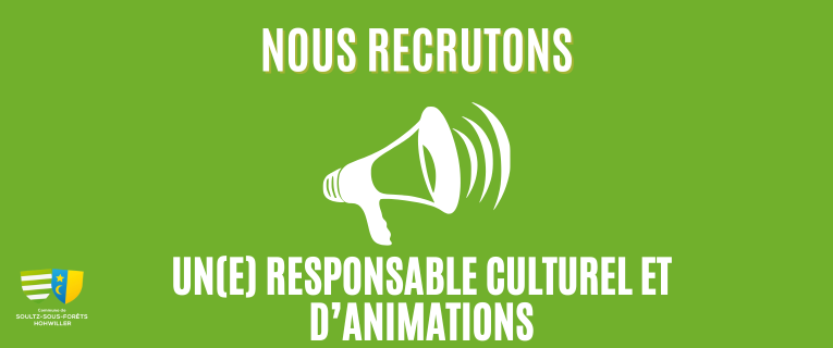 Offre d'emploi - Un(e) responsable culturel et d’animations