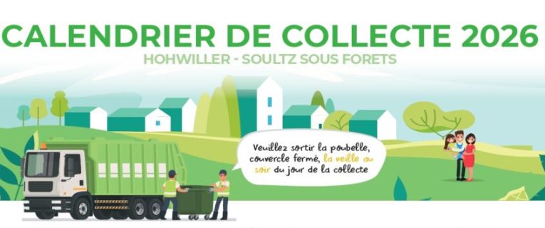 Calendrier de collecte 2026
