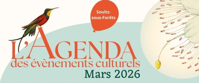 Agenda des évènements culturels du mois de Mars